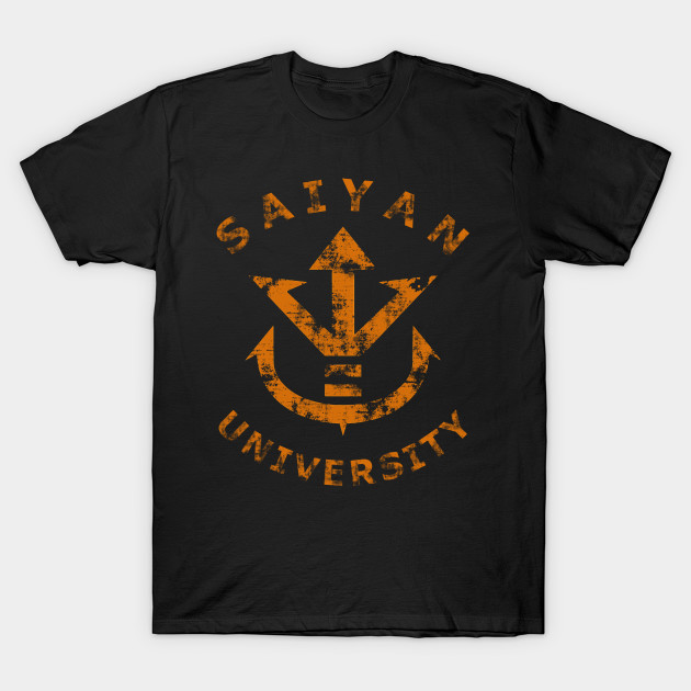 Saiyan University (gold) T-Shirt-TOZ